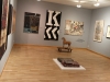 Pohled do expozice českého poválečného umění